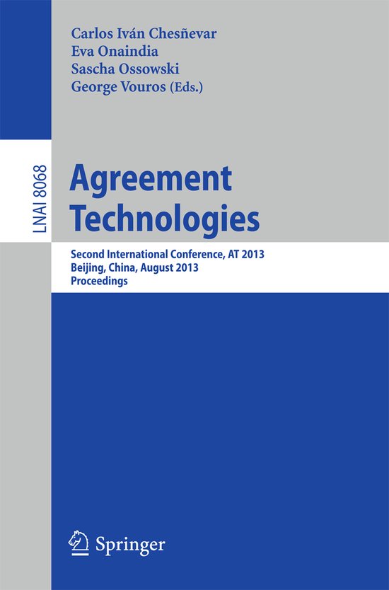 Agreement Technologies - cover