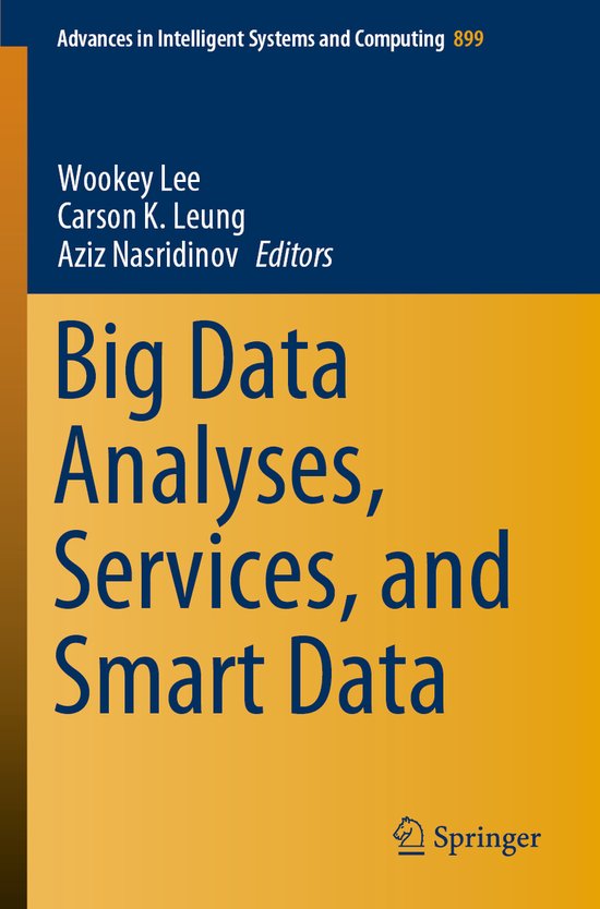 Big Data Analyses Services and Smart Data - cover