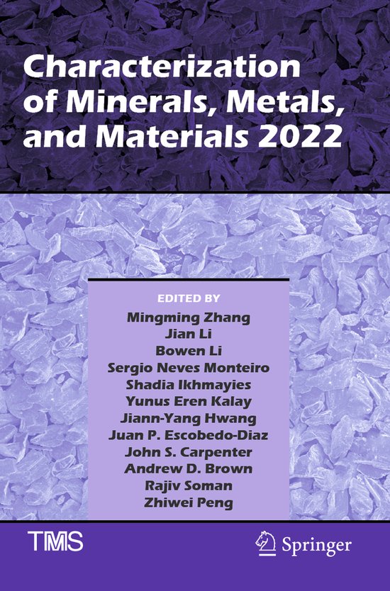 The Minerals, Metals & Materials Series- Characterization of ... - cover