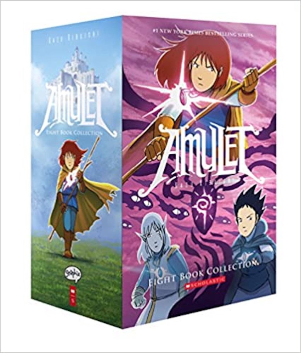 Amulet 1-8 Box Set, Kazu Kibuishi | 9781338328189 | Boeken | bol