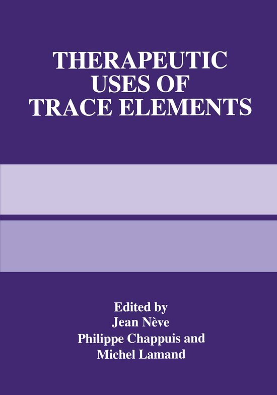 Therapeutic Uses of Trace Elements - cover