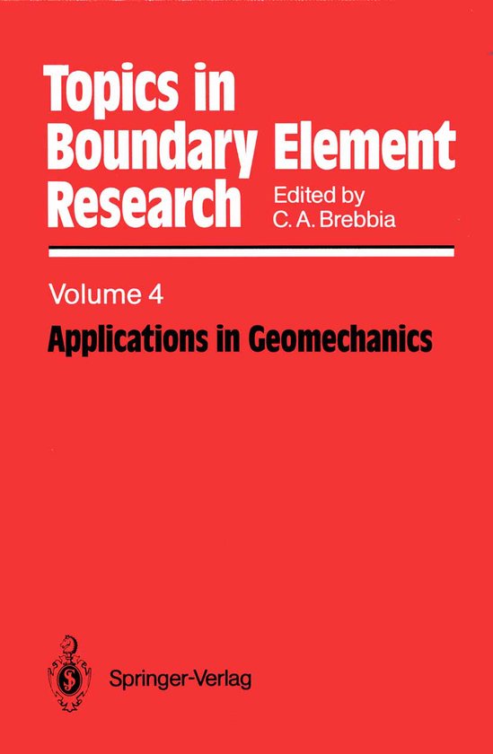 Applications in Geomechanics - cover