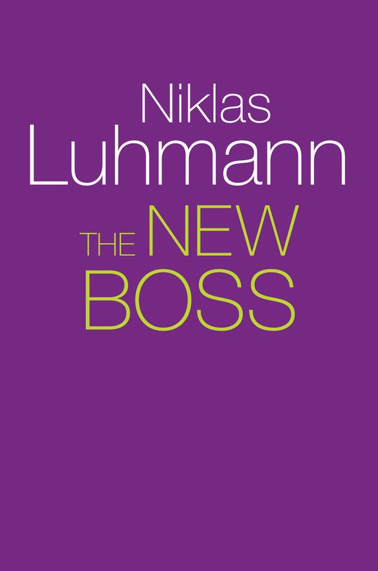 The New Boss - cover