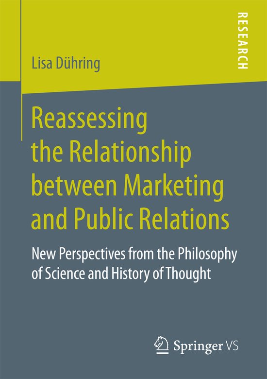 Reassessing the Relationship between Marketing and Public Re ... - cover