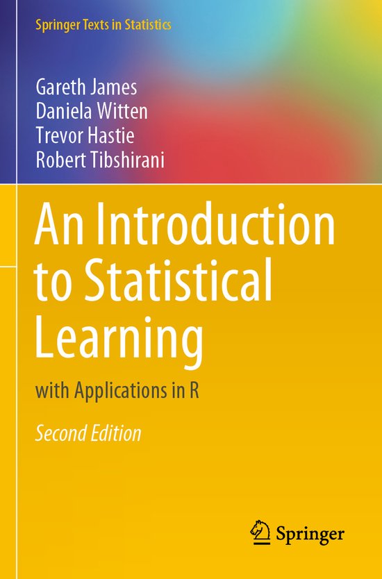 Foto: An introduction to statistical learning