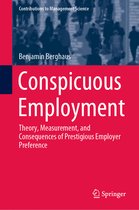 Contributions to Management Science- Conspicuous Employment