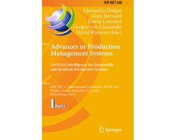 IFIP Advances in Information and Communication Technology630- Advances in Production Management Systems. Artificial Intelligence for Sustainable and Resilient Production Systems