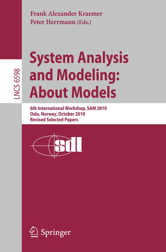 System Analysis and Modeling About Models - cover