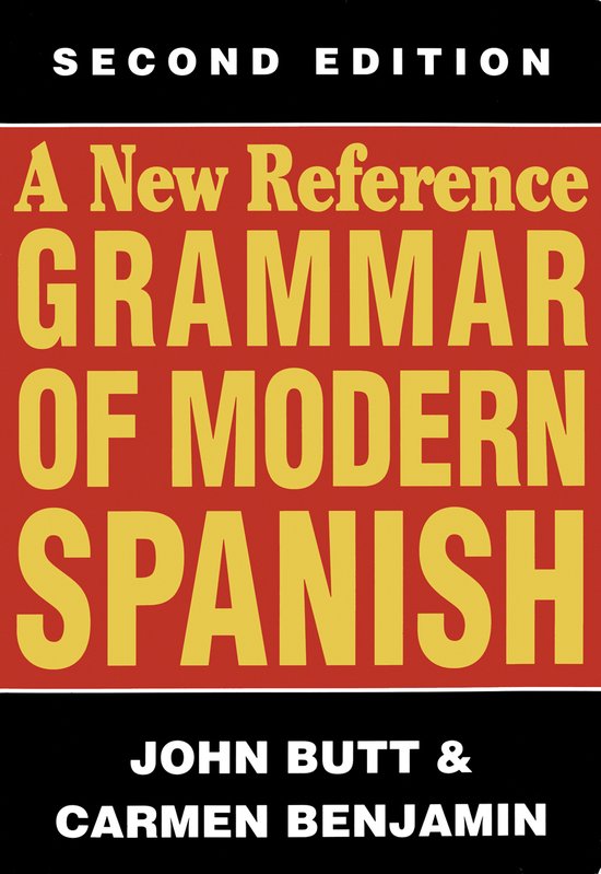 A New Reference Grammar of Modern Spanish - cover