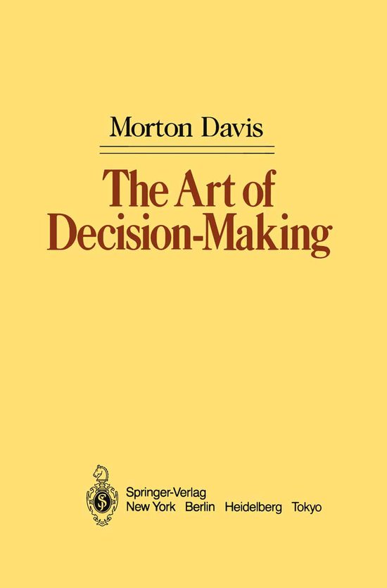 The Art of Decision-Making - cover