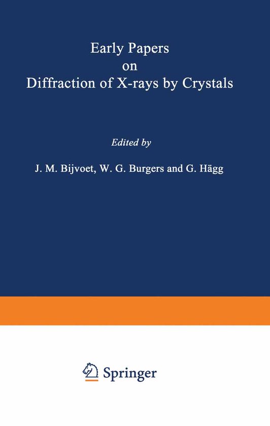 Early Papers on Diffraction of X-Rays by Crystals - cover