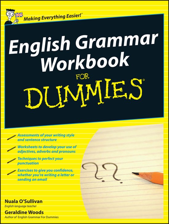 English Grammar Workbook For Dummies - cover