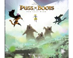 Omslag van The Art of DreamWorks Puss in Boots