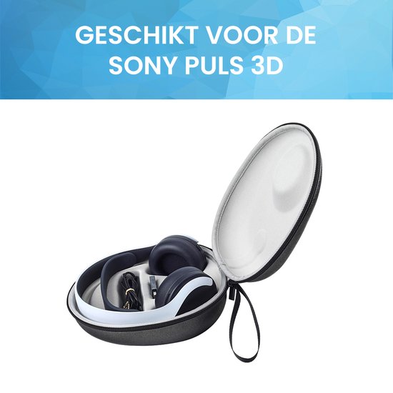 YONO Hard Case geschikt voor Sony Pulse 3D Draadloze Headset PS4/PS5 -  Opberghoes - Zwart | bol.com