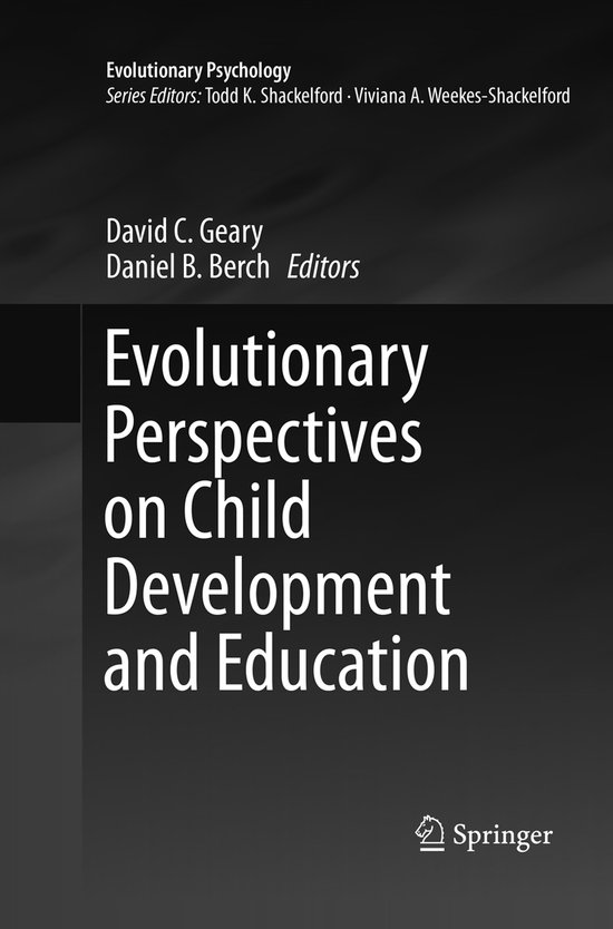 Evolutionary Psychology- Evolutionary Perspectives on Child  ... - cover