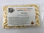 Honingland: Koninginnegelei capsules, Capsules gelée Royale , Royal Jelly capsels. 100 stuks