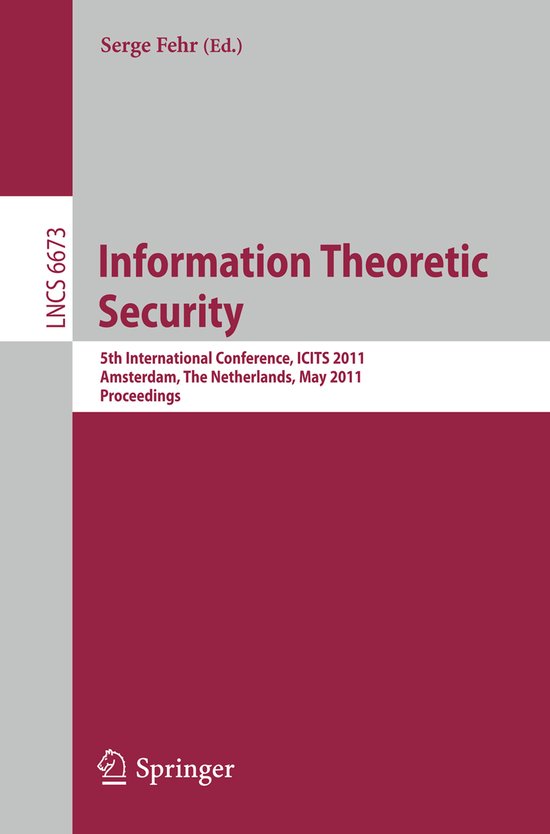 Information Theoretic Security - cover