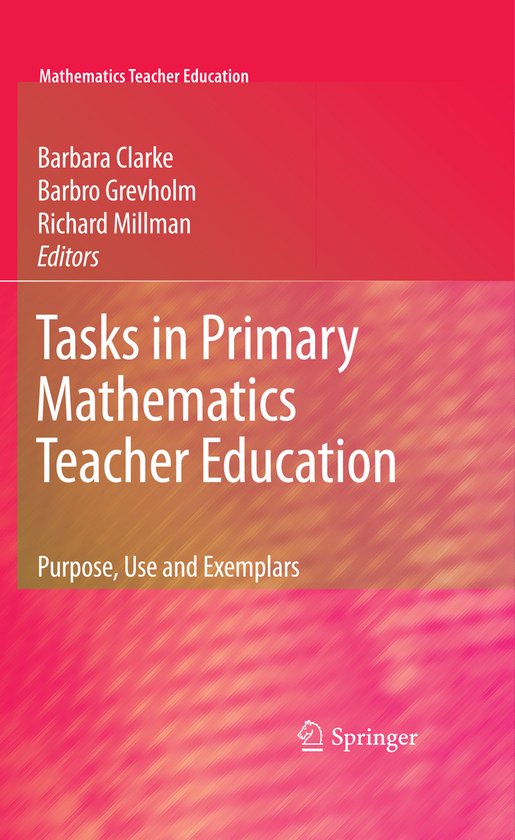 Tasks in Primary Mathematics Teacher Education - cover