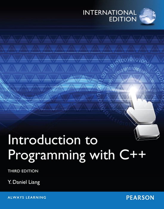 Introduction to Programming with C++ - cover