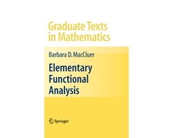 Omslag van Elementary Functional Analysis