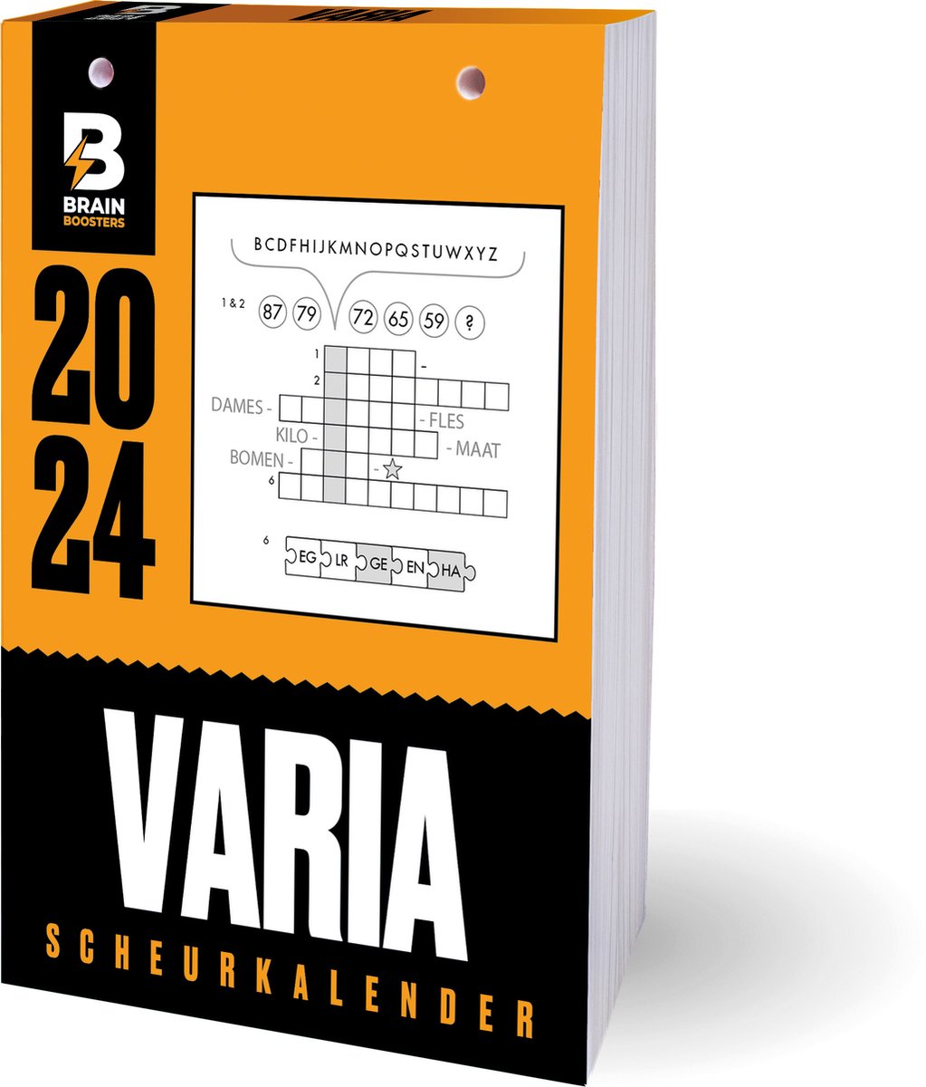 Brainbooster Varia scheurkalender - 2024
