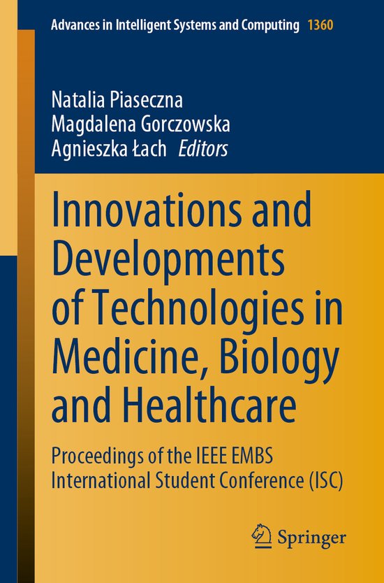 Advances in Intelligent Systems and Computing1360- Innovatio ... - cover