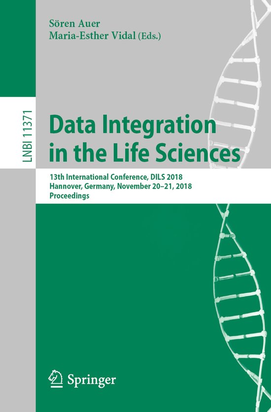 Lecture Notes in Computer Science11371- Data Integration in  ... - cover