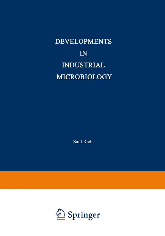 Developments in Industrial Microbiology 9781489950758 Boeken