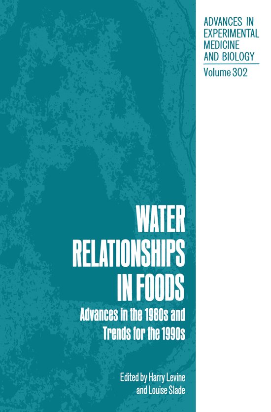 Water Relationships in Foods - cover
