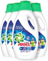 Lessive Liquide Ariel Power Active Odor Defense - 4 x 1,65 L (120 lavages)