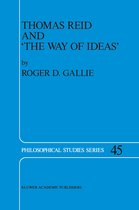 Thomas Reid and "the Way of Ideas"
