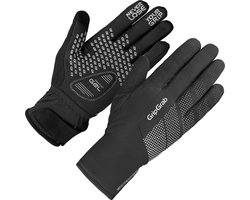 GripGrab - Ride Waterproof Winter Fietshandschoenen Lange Vinger Waterdicht met Padding - Unisex - Zwart - Maat XL