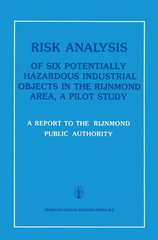Risk Analysis of Six Potentially Hazardous Industrial Object ... - cover