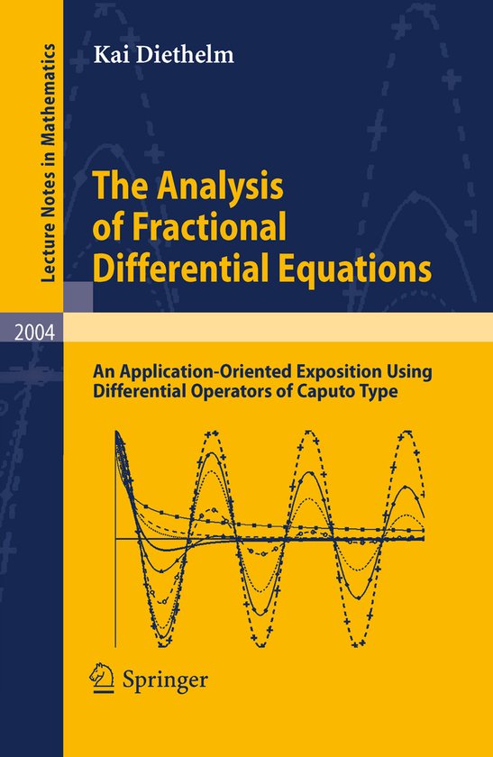 The Analysis of Fractional Differential Equations - cover