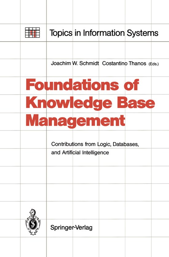 Foundations of Knowledge Base Management - cover