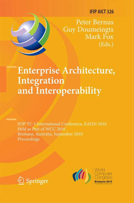 Enterprise Architecture, Integration and Interoperability - cover