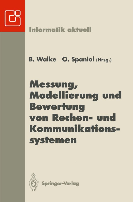 Messung, Modellierung und Bewertung von Rechen- und Kommunik ... - cover