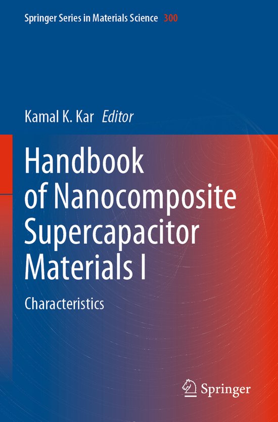 Handbook of Nanocomposite Supercapacitor Materials I - cover