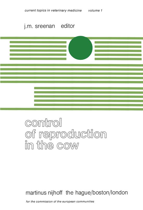 Current Topics in Veterinary Medicine1- Control of Reproduct ... - cover