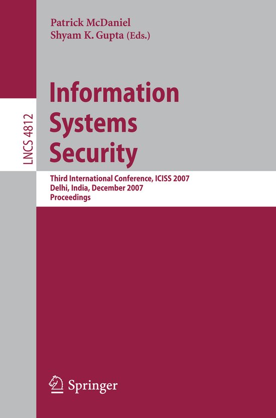 Information Systems Security - cover