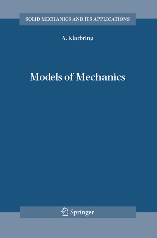 Solid Mechanics and Its Applications138- Models of Mechanics - cover