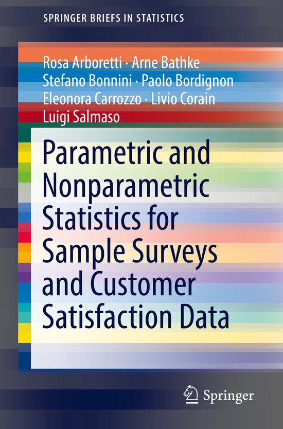Parametric and Nonparametric Statistics for Sample Surveys a ... - cover