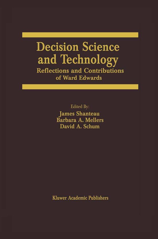 Decision Science and Technology - cover