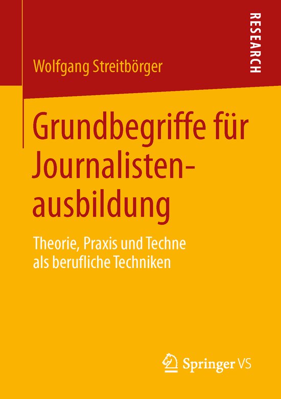 Grundbegriffe für Journalistenausbildung - cover