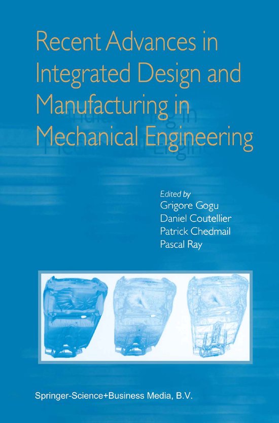 Recent Advances in Integrated Design and Manufacturing in Me ... - cover