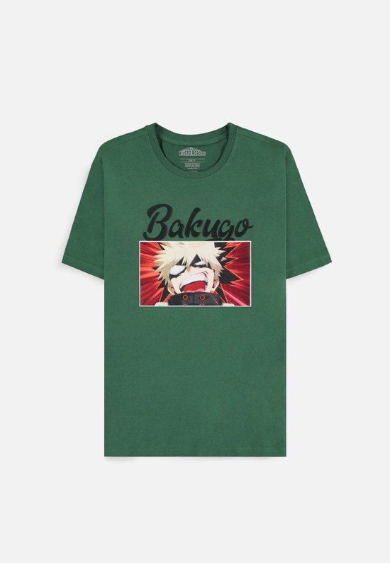 My Hero Academia - Bakugo Heren T-shirt - M - Groen