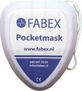 Beademingsmasker - Pocketmask - EHBO / BHV Reanimatiemasker - In hardcase