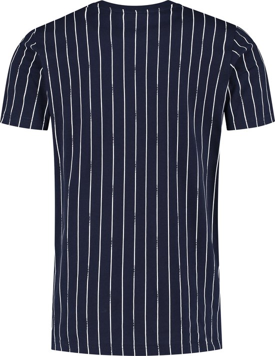 Ballin Amsterdam Heren Slim Fit T shirt Blauw Maat XXL bol