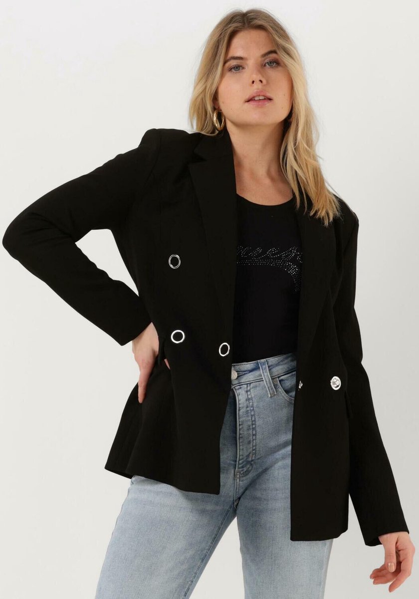 Guess Dafne Blazer Blazers Dames - Zwart - Maat S