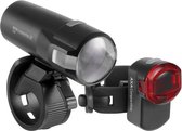 AXA Compactline 20 Lux - LED Fietslampjes Voor en Achter - Fietsverlichting USB Oplaadbaar